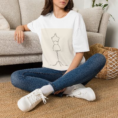 The Dress Form — White view