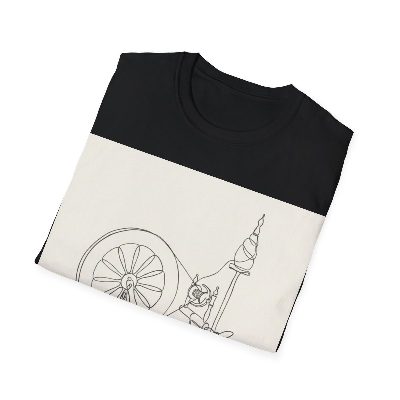 The Spinning Wheel — Black view